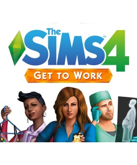 The Sims 4 - Get to Work DLC CZ/RU/PL Languages Only Origin Key GLOBAL
